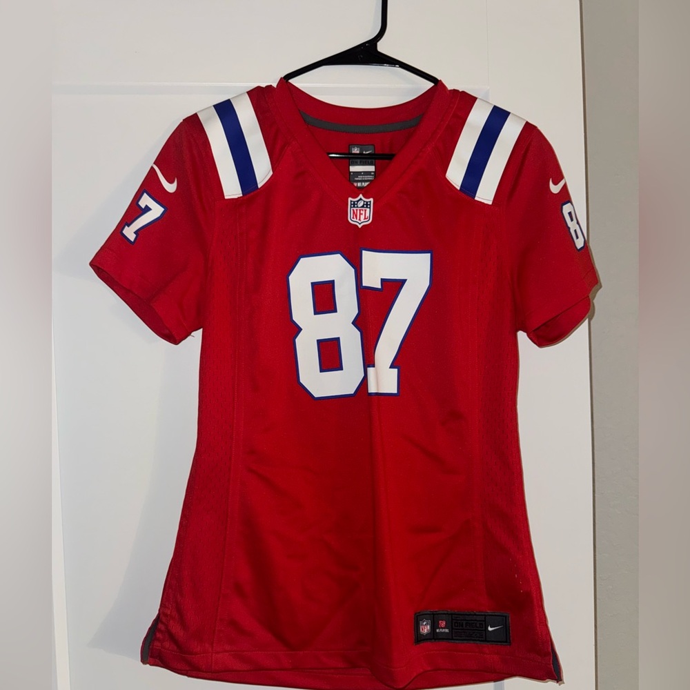 Women’s New England Patriots Gronk 87 Jersey